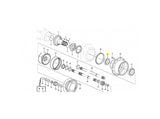 Original Volvo A25D Kegelrollenlager VOE183749 u.a. für A25E, A30, A30C