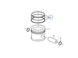 Original Volvo BL60 Kolbenringsatz VOE21797646 u.a. für BL61PLUS, BL70, BL71PLUS