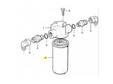Original Volvo A20C Ölfilter VOE17457469 u.a. für A25C, A30, A30C