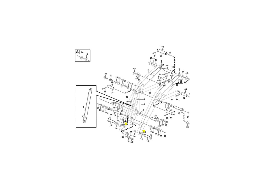 Premium Line Volvo Buchse VOE11883802 Sonstige Ersatzteil