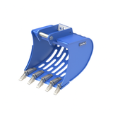 Genuine Lehnhoff SY03 sorting spoon with plasmaboden- for 3.6 to 5.0 tons MSL 4