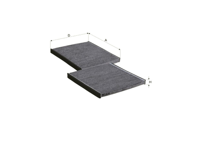 Original Fil Filter Innenraumfilterelement HCK7201