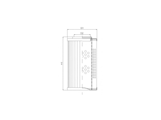 Original FILTREC Filterelement für Druckfilter DVD20005B200V