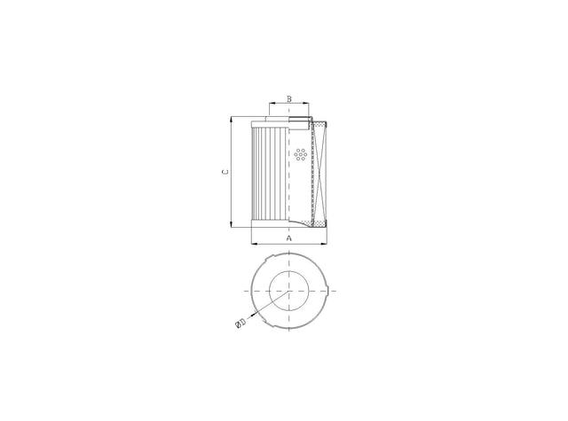 Original FILTREC Filterelement für Druckfilter DVD290B25V