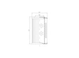 Original FILTREC Filterelement für Rücklauffilter R292T25