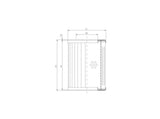 Original FILTREC Filterelement für Rücklauffilter R320C10