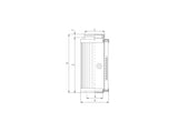 Original FILTREC Filterelement für Rücklauffilter R541G06