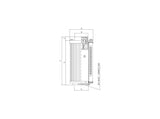 Original FILTREC Filterelement für Rücklauffilter RHR160S100B3/AB1