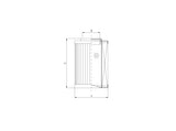 Original FILTREC Hydraulikfilterelement (Druckfilter) XD040T80A