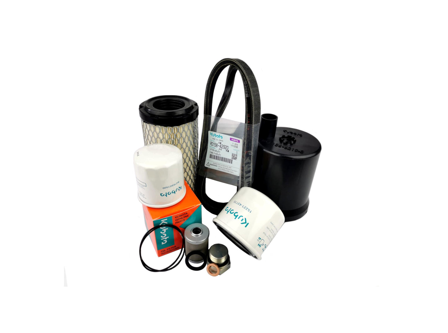 Genuine Kubota (500h) filter package W21CK-10234