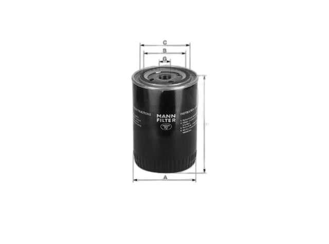 Original MANN-FILTER Wechselfilter WD 10 005