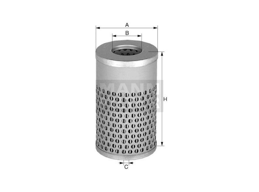 Original MANN-FILTER Flüssigkeitsfilterelement H 617 n