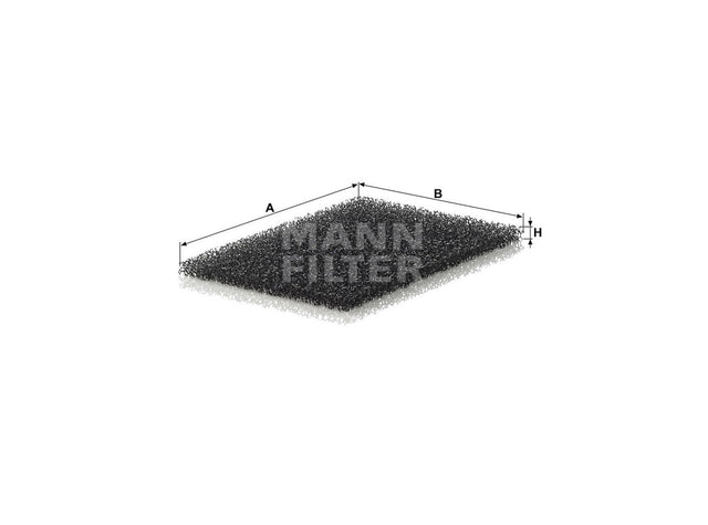 Original MANN-FILTER Innenraumfilterelement CU 2304