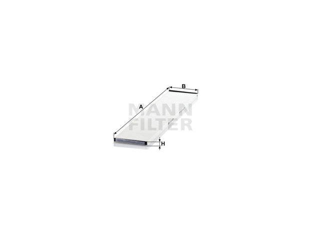 Original MANN-FILTER Innenraumfilterelement CU 6034