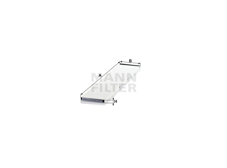 Original MANN-FILTER Innenraumfilterelement CU 6034