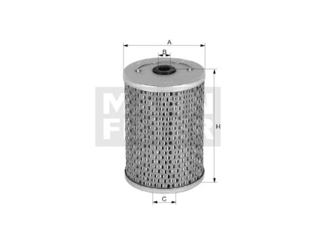 Original MANN-FILTER Kraftstofffilterelement P 1018/1