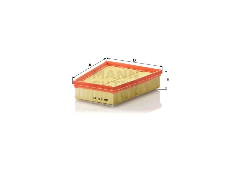 Original MANN-FILTER Luftfilterelement C 2510/1