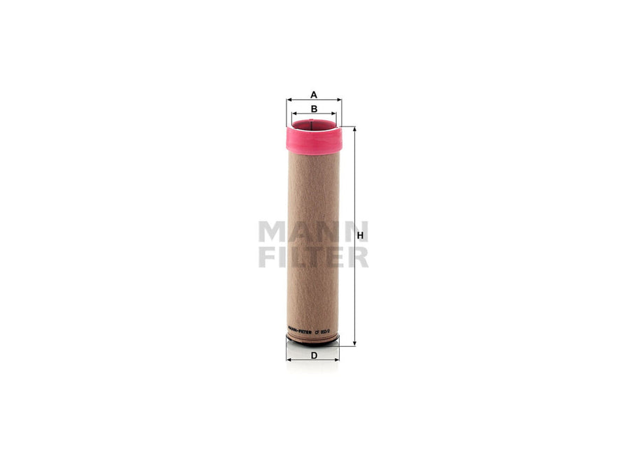 Original MANN-FILTER Luftfilterelement (Sekundärelement) CF 850/2