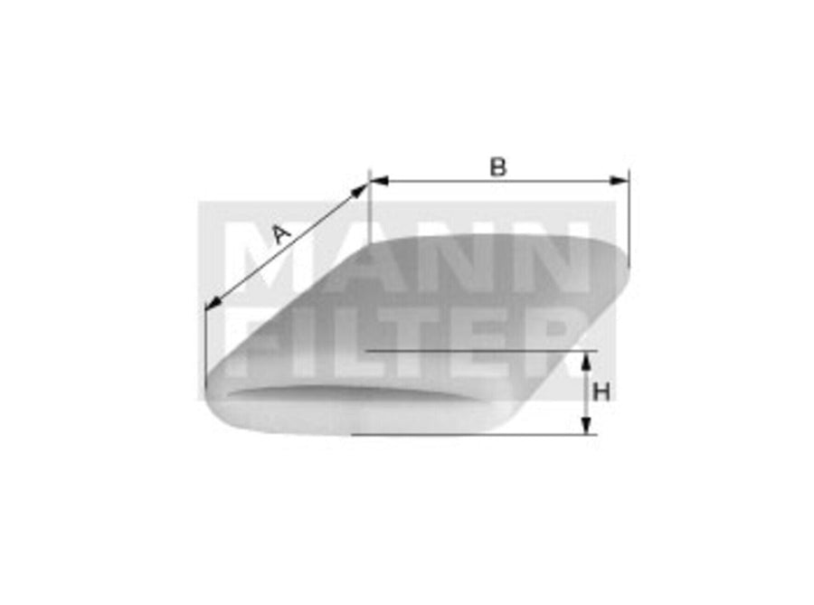 Original MANN-FILTER Luftfilterelement (Schaumstoff) CS 51