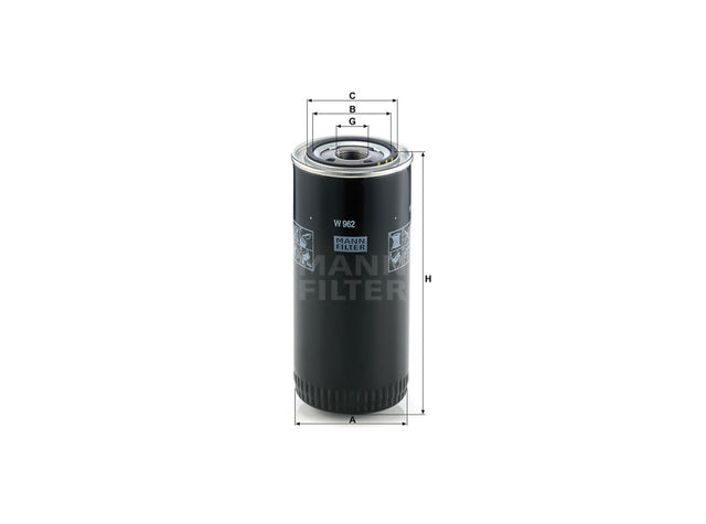 Original MANN-FILTER Ölfilter SpinOn W 962