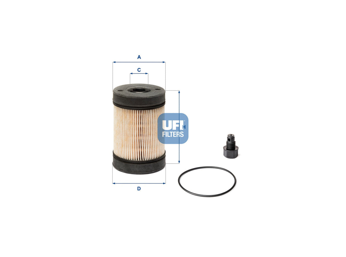 Original UFI Filters Harnstofffilterelement 44.002.00