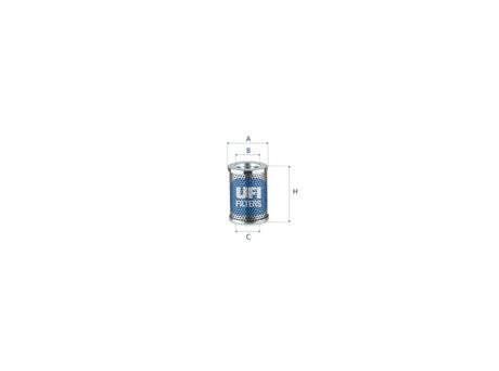 Original UFI Filters Hydraulikfilterelement (Rücklauffilter) 76.224.00