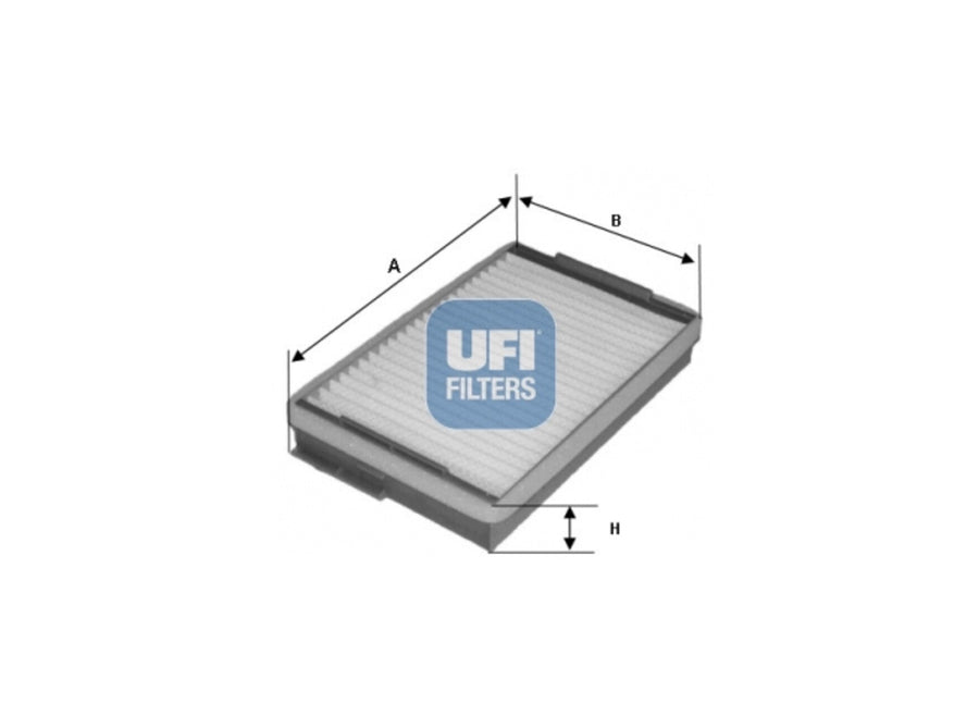 Original UFI Filters Innenraumfilterelement 53.139.00