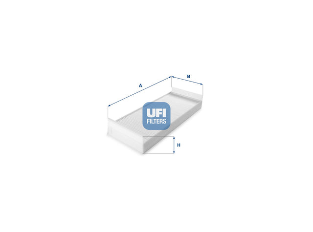 Original UFI Filters Innenraumfilterelement 53.165.00