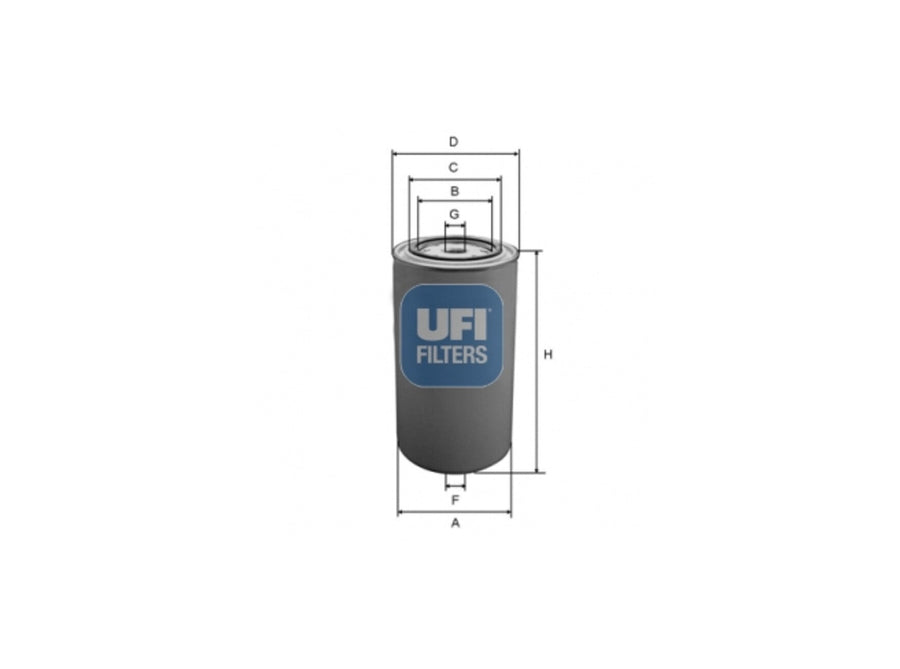 Original UFI Filters Kraftstofffilter SpinOn 24.089.00