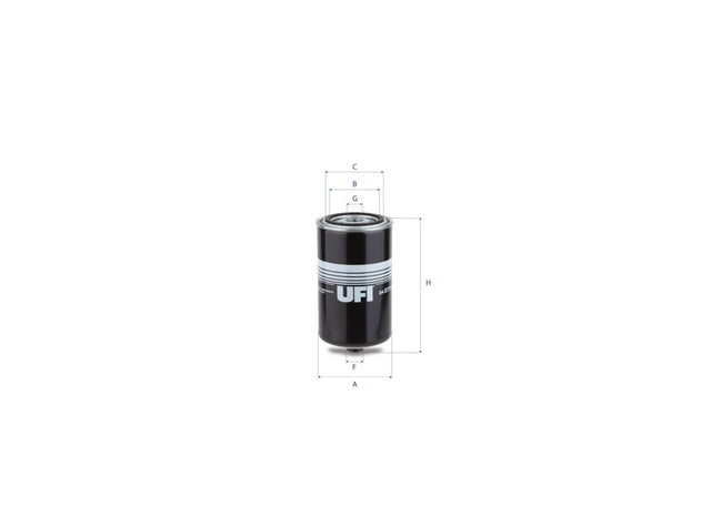Original UFI Filters Kraftstofffilter SpinOn 24.260.00