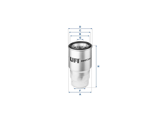 Original UFI Filters Kraftstofffilterelement 24.413.00