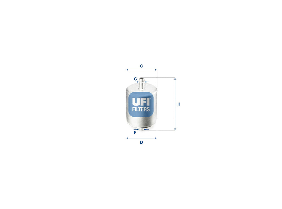 Original UFI Filters Kraftstofffilterelement 31.760.00