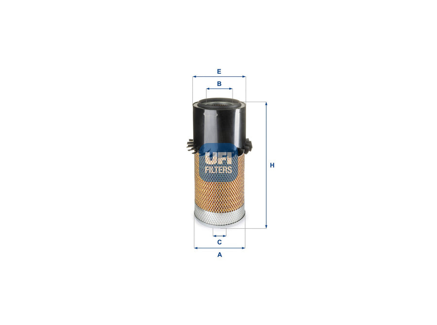 Original UFI Filters Luftfilterelement 27.202.00