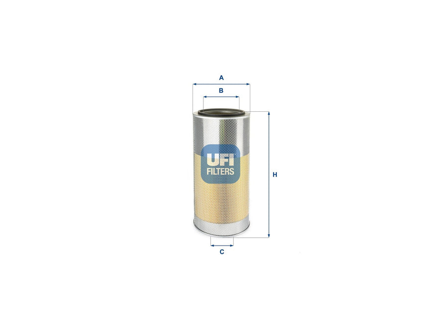 Original UFI Filters Luftfilterelement 27.217.00