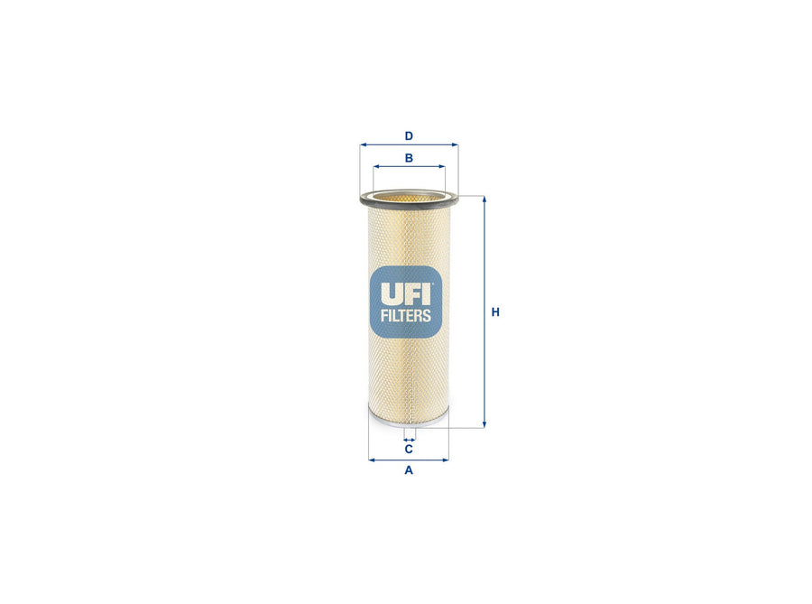 Original UFI Filters Luftfilterelement 27.222.00