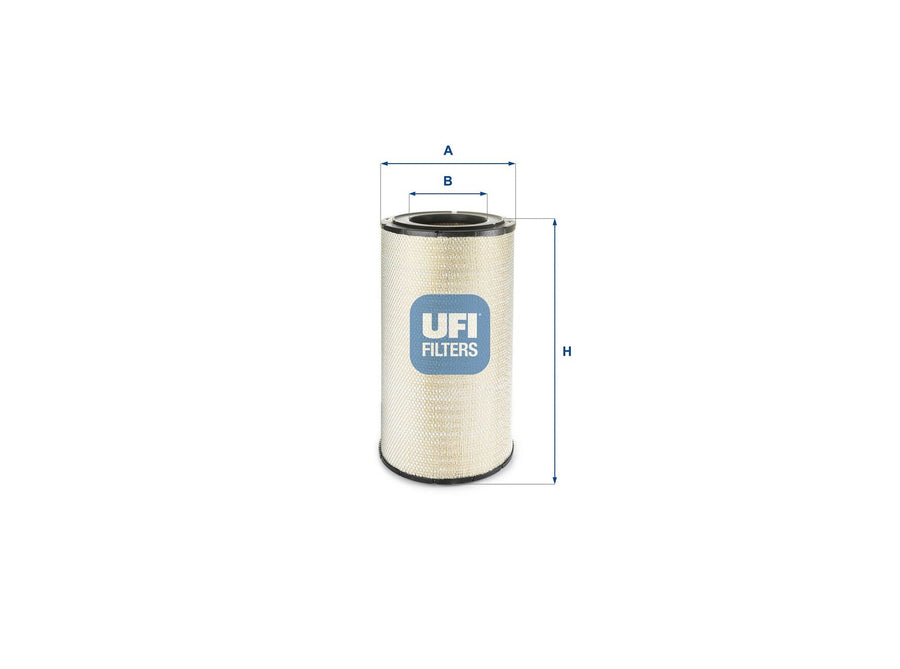 Original UFI Filters Luftfilterelement 27.284.00