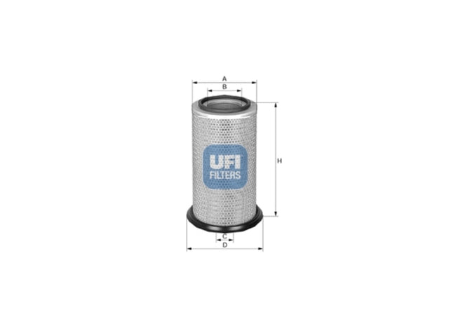 Original UFI Filters Luftfilterelement 27.346.00