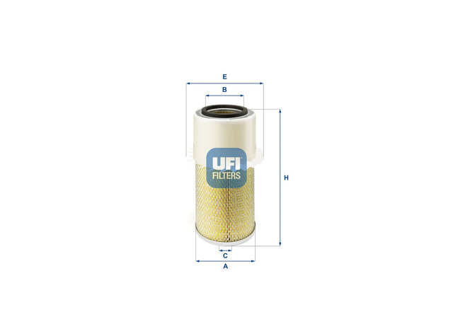 Original UFI Filters Luftfilterelement 27.878.00