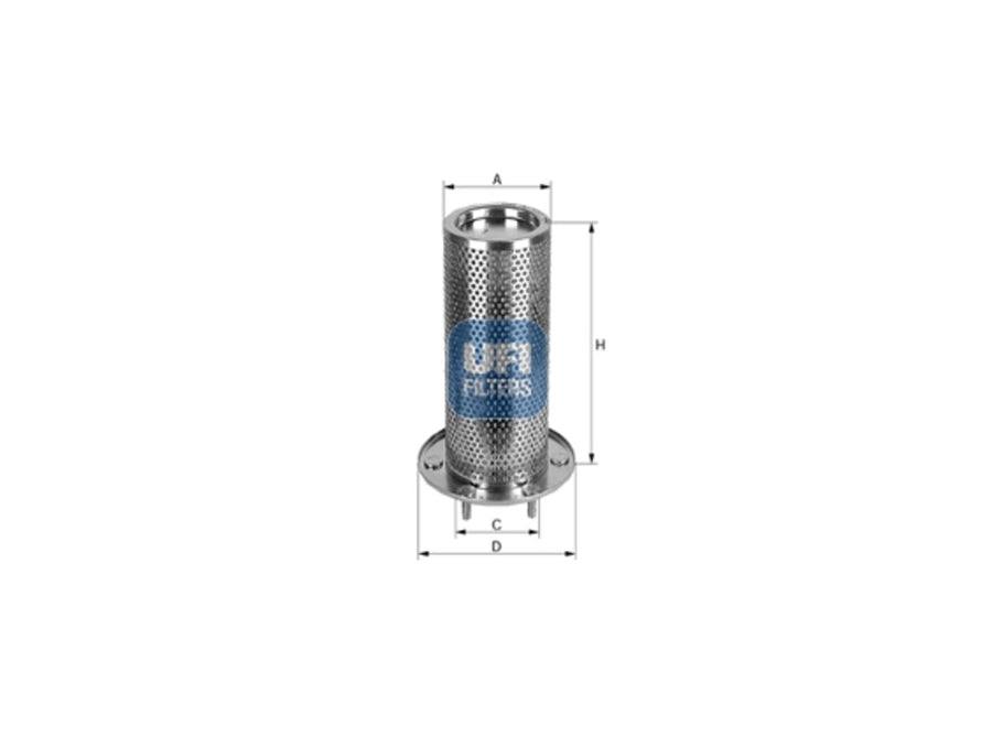 Original UFI Filters Luftfilterelement 27.984.00