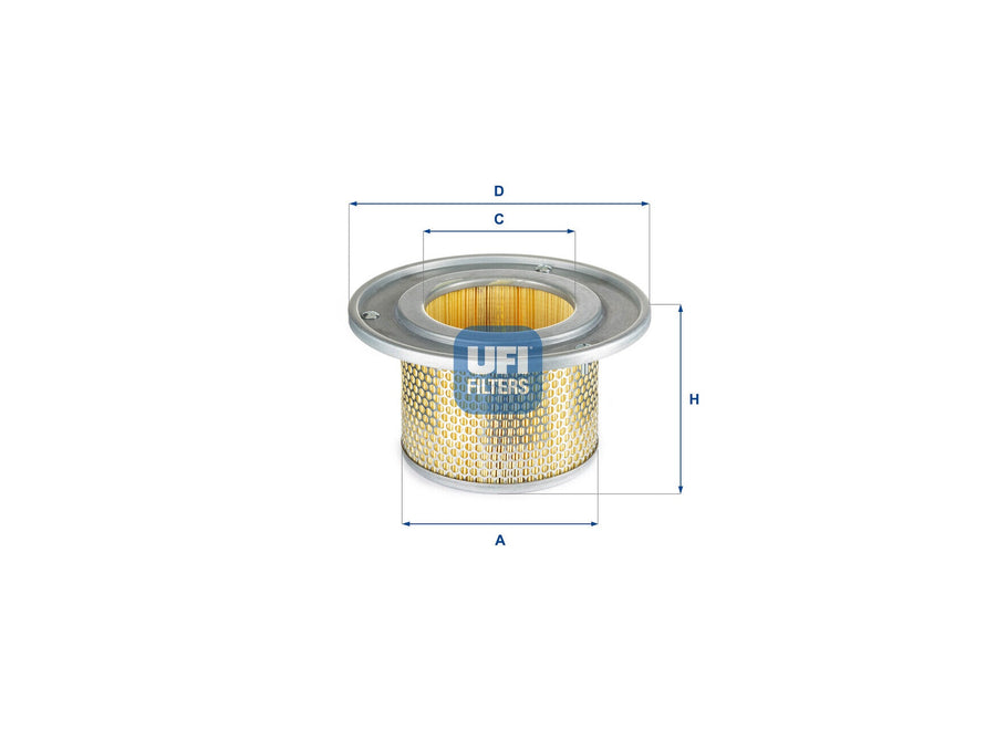 Original UFI Filters Luftfilterelement 27.A39.00