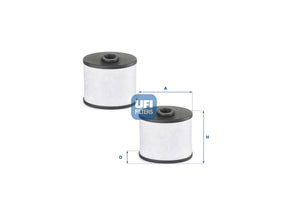 Original UFI Filters Luftfilterelement 27.B11.00