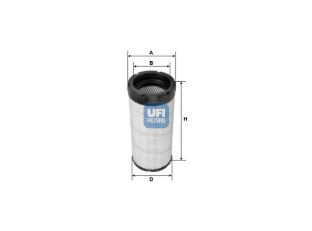 Original UFI Filters Luftfilterelement 27.C02.00