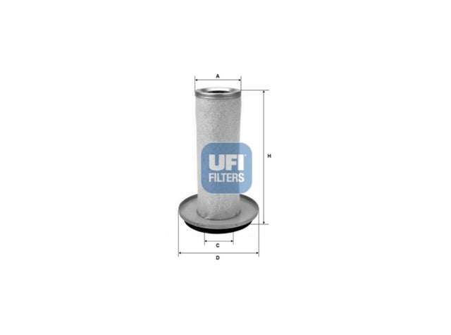 Original UFI Filters Luftfilterelement 27.D23.00