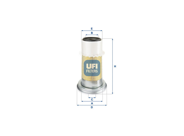 Original UFI Filters Luftfilterelement 27.D24.00