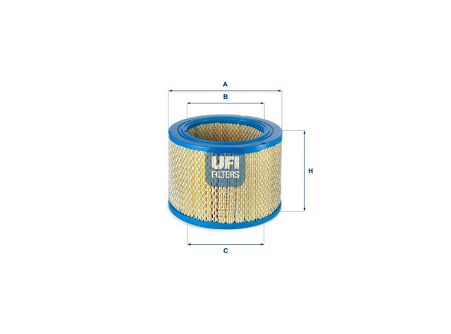 Original UFI Filters Luftfilterelement 27.D56.00