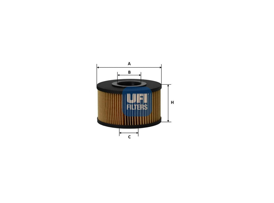 Original UFI Filters Luftfilterelement 27.D57.00