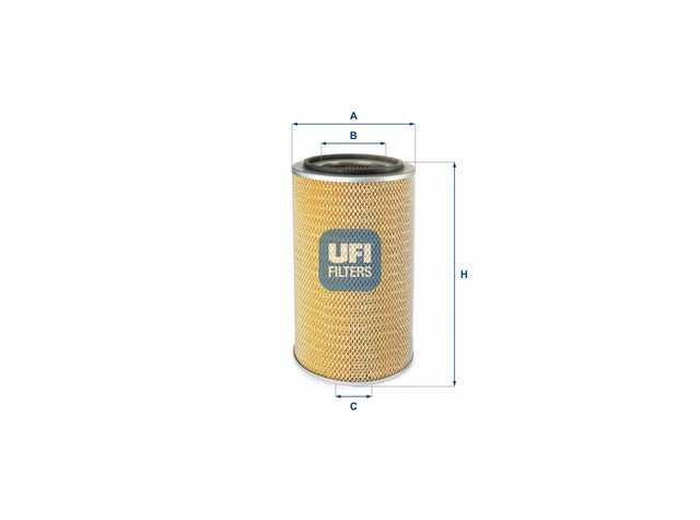 Original UFI Filters Luftfilterelement 27.D58.00