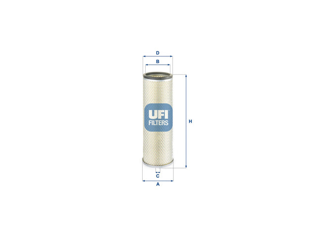 Original UFI Filters Luftfilterelement 27.D66.00