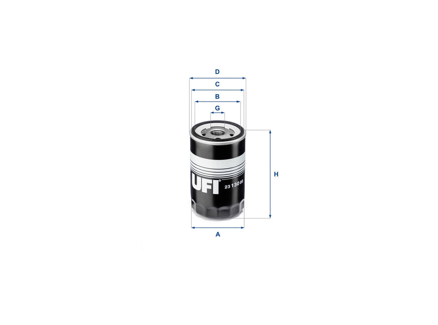 Original UFI Filters Ölfilter SpinOn 23.130.00