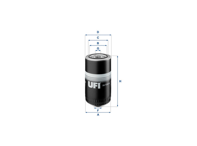 Original UFI Filters Ölfilter SpinOn 23.156.03